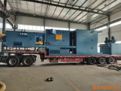 發(fā)往江蘇連云港的Q6915通過式拋丸機(jī)