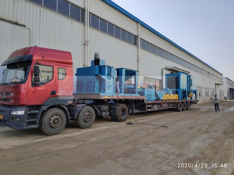 Q6915輥道通過式拋丸機(jī)發(fā)往云南大理